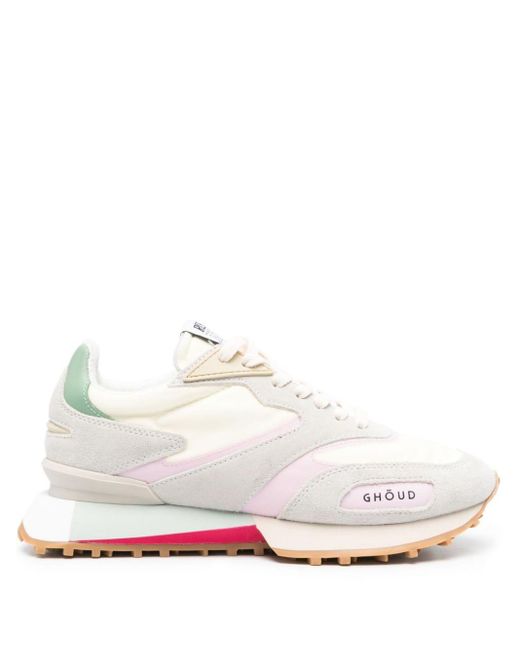 GHOUD VENICE White Rush Panelled Sneakers