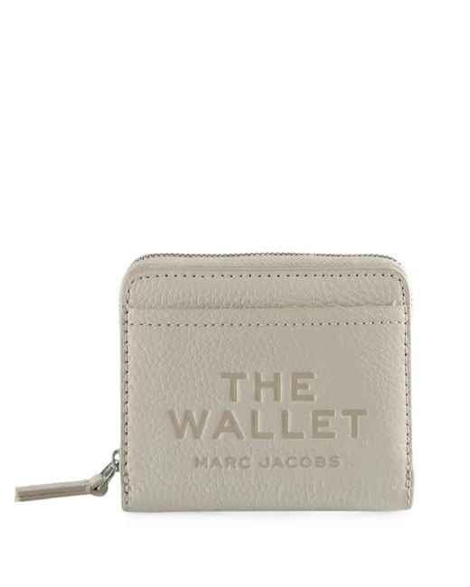 Marc Jacobs Gray The Wallet Pebbled Leather Wallet