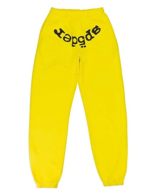 メンズ Sp5der Legacy スウェットパンツ Yellow