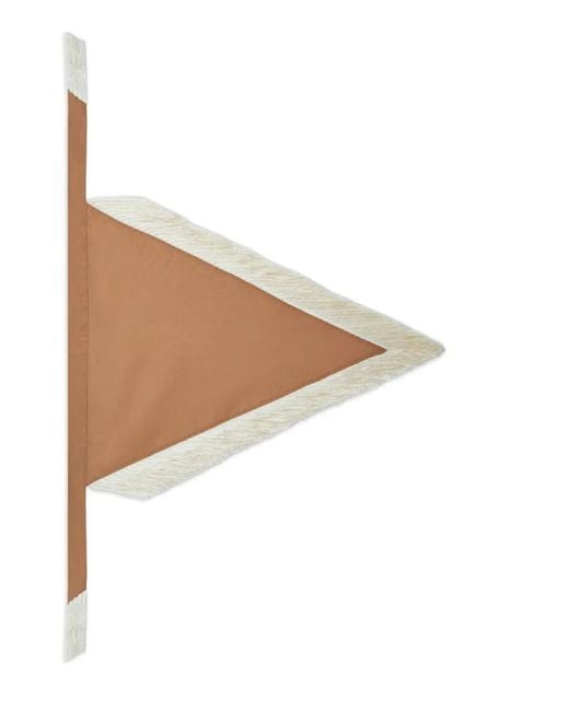 Taller Marmo White Bonny Fringed Headscarf