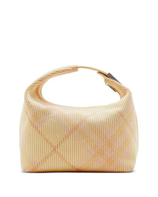 Burberry Natural Medium Peg Shoulder Bag