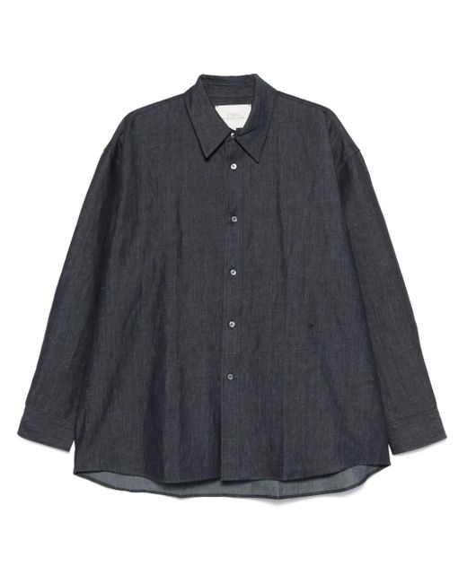 メンズ Studio Nicholson Oli シャツ Gray