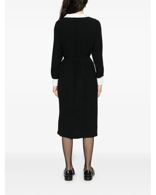 N°21 Black Peter-Pan Collar Dress