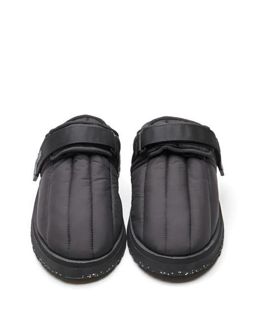 Suicoke Black Zavo-Shellab Slippers
