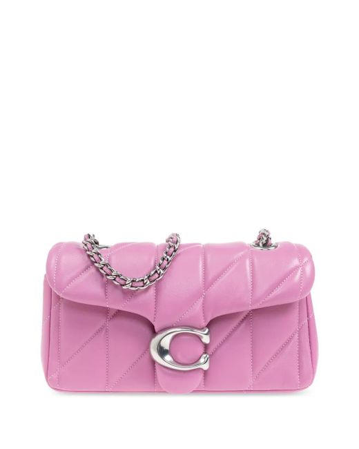 COACH Pink Tabby Schultertasche 20cm