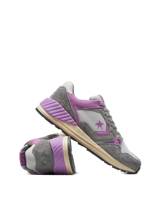 Converse Purple Wave Sneakers Mit Logo