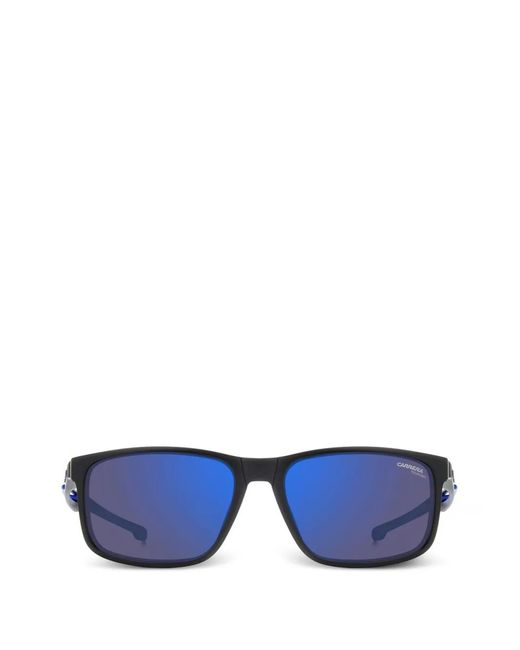 Carrera Blue Rectangle-Frame Sunglasses for men