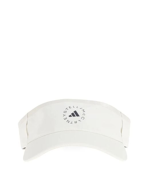 Visiera Con Logo di Adidas By Stella McCartney in White