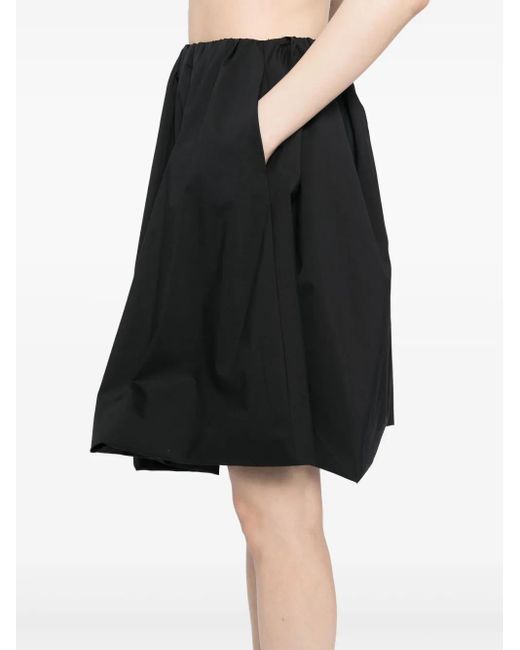 JNBY Black A-Line Skirt