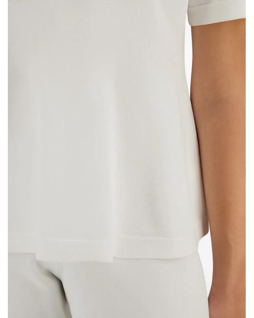 Herno White Short-Sleeved T-Shirt