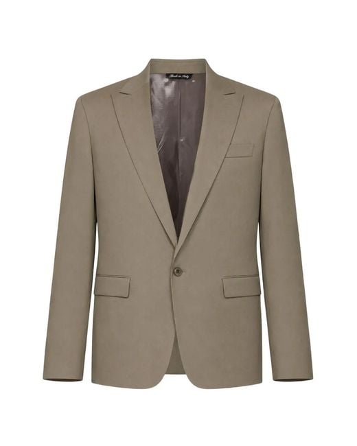 Costumein Brown Joel Single-Breasted Blazer for men