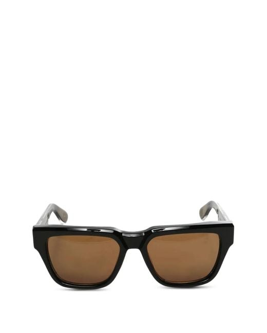 Chrome Hearts Black Geometric-Frame Sunglasses