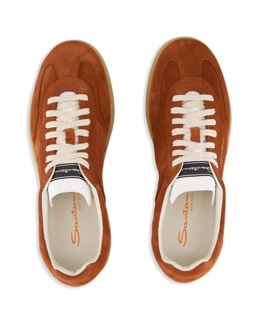 Santoni Dbs Oly Sneakers in Brown für Herren