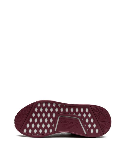Adidas Purple Nmd R1 Low-Top Sneakers
