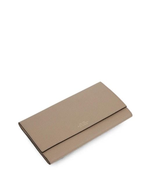 Smythson Gray Marshall Wallet