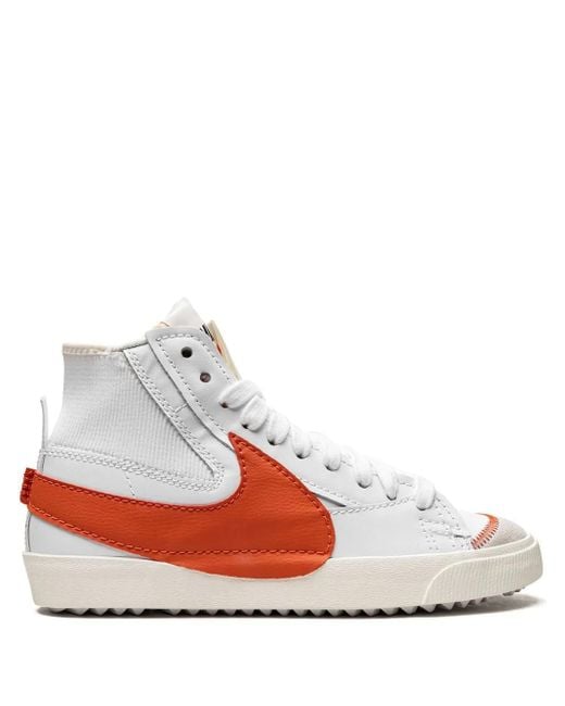 Nike Blazer Mid '77 Jumbo Sneakers in het White voor heren