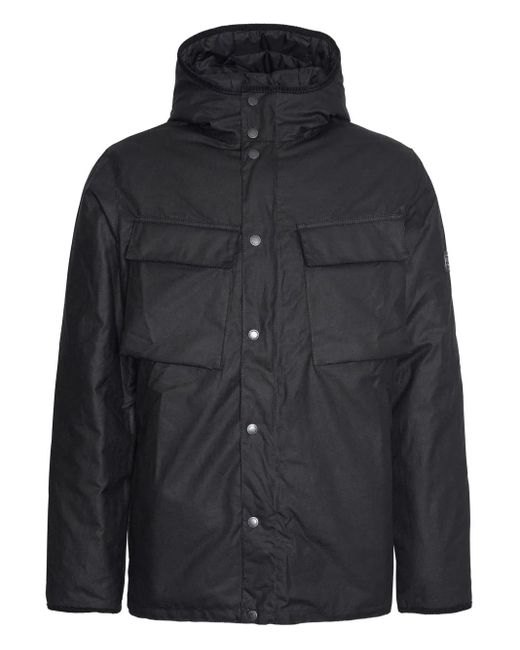 メンズ Barbour チェストポケット ジャケット Black