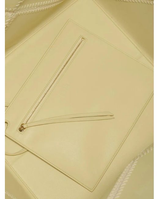 Nanushka Natural The Origami Tote Bag