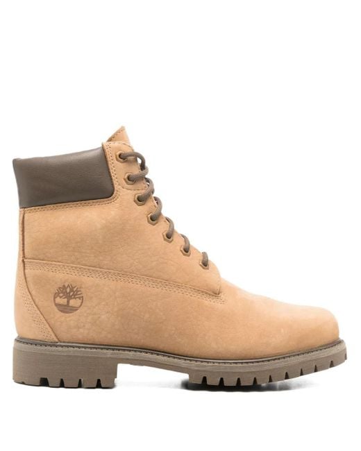Timberland Natural Premium 6-Inch Lace-Up Leather Boots for men