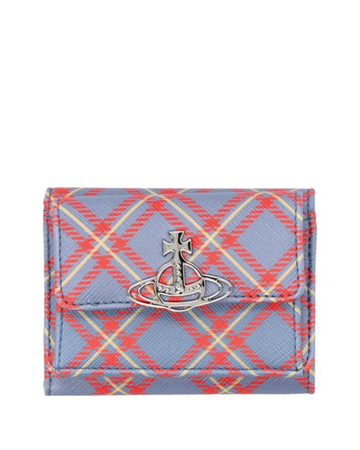 Portafoglio Flap Piccolo di Vivienne Westwood in Red