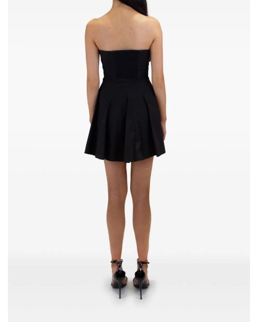Azeeza Black Sable Minidress