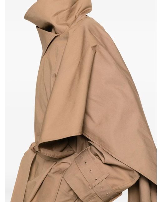 Entire studios Natural Belted Oversized Coat