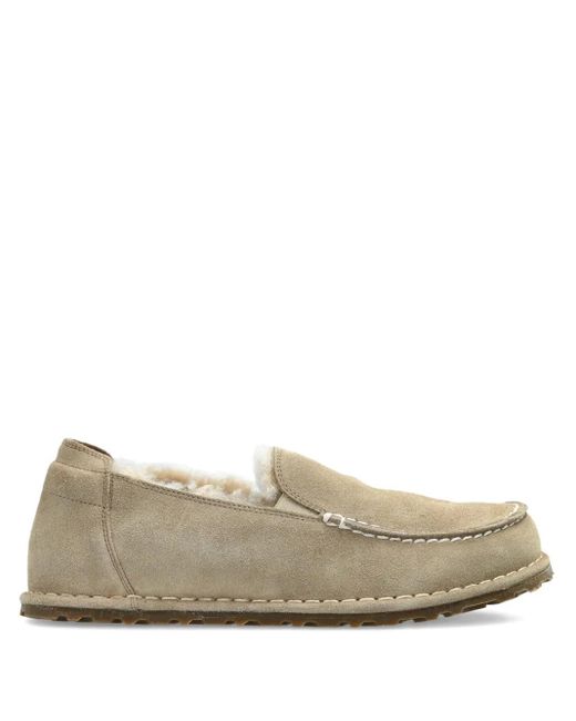 Birkenstock Gray Slip-On Shoes "Utti"