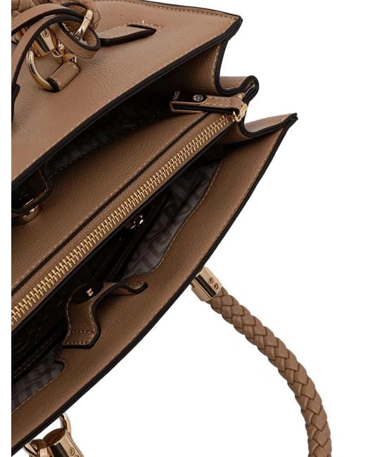 Liu Jo Natural Medium Satchel With Charms