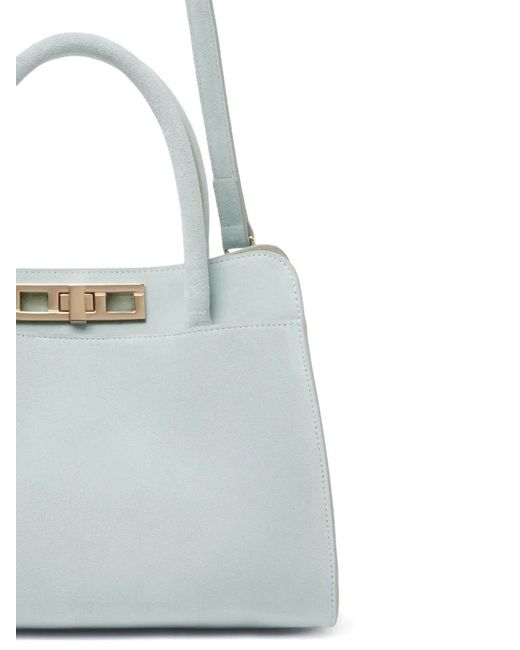 Fabiana Filippi White Rectangular-Shape Tote Bag