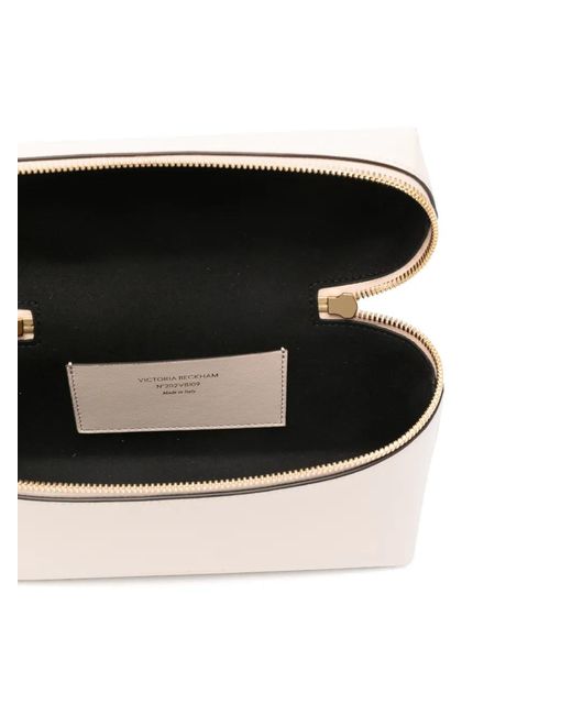 Victoria Beckham Natural Vanity Zip-Fastening Mini Bag