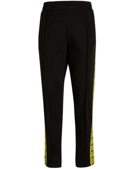 Moschino Black Elasticated Waistband Trousers for men