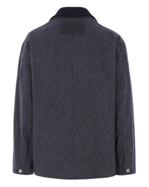 Jil Sander Blue Coats for men