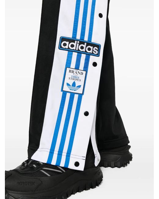 Adidas Black Adibreak Straight-Leg Track Trousers