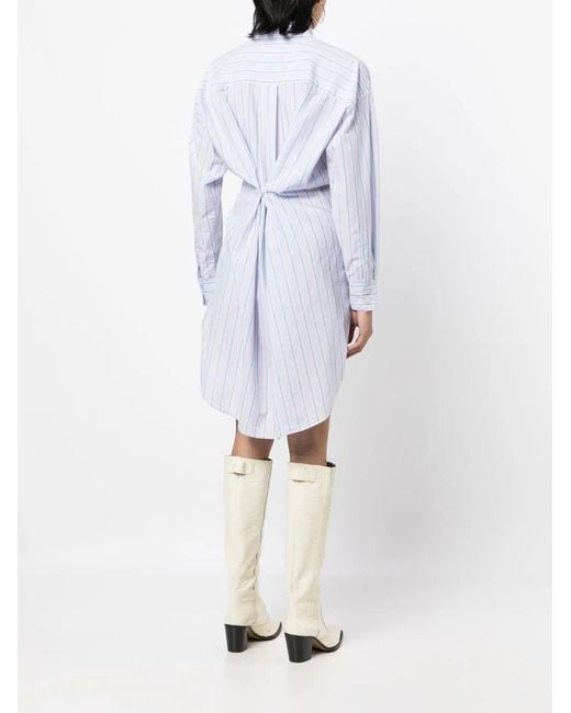 Isabel Marant White Seen Shirt Dress