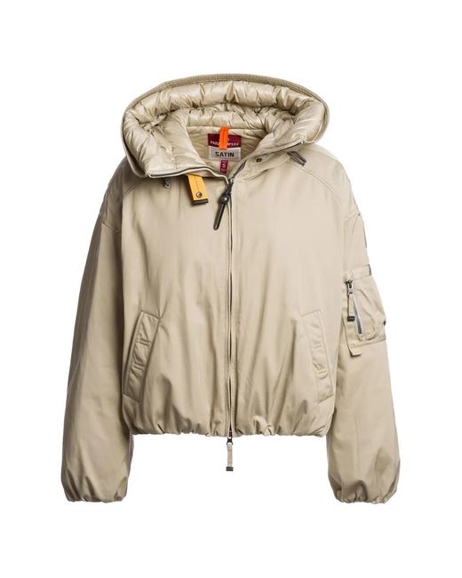 Parajumpers Natural Naadz Hooded Bomber Jacket