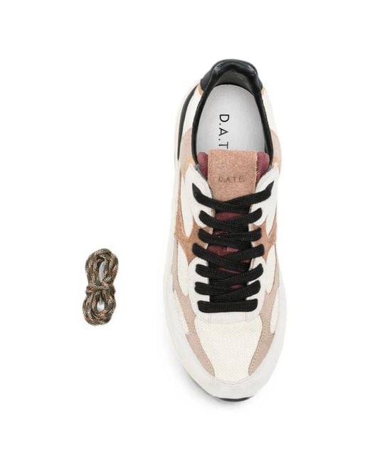Date White Musa Lace-Up Sneakers for men