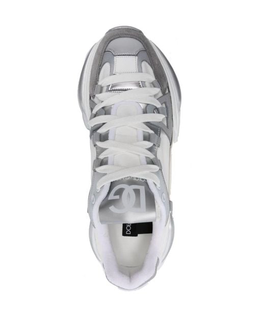 Dolce & Gabbana White Airmaster Chunky Sneakers for men