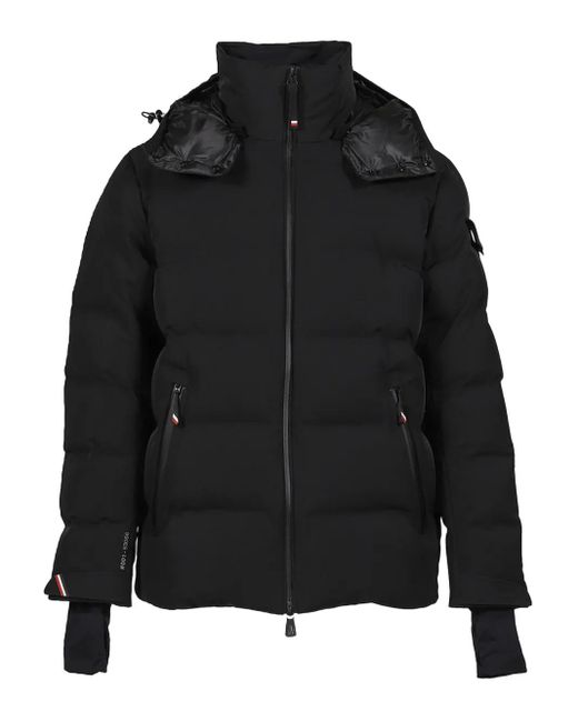 メンズ Moncler フーデッド パデッドジャケット Black