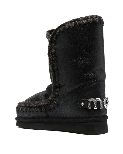 Mou Black 24 30Mm Boots