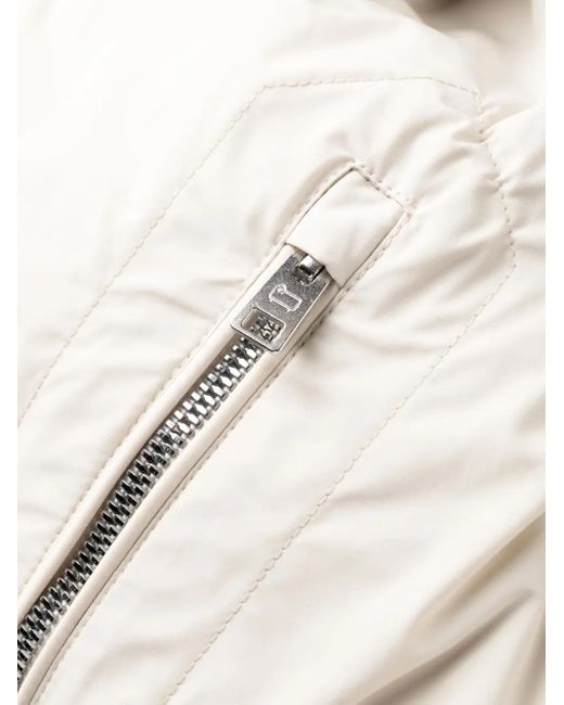 Abrigo Reversible Con Capucha Woolrich de color White