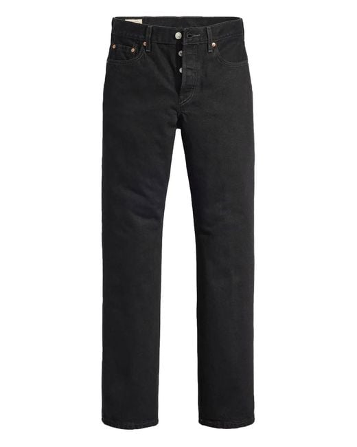 Vaqueros 501 Levi's de color Black