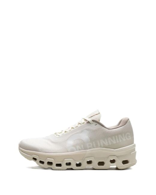 On Shoes White Cloudmonster 2 Invincible "Ivory/ Sneakers for men