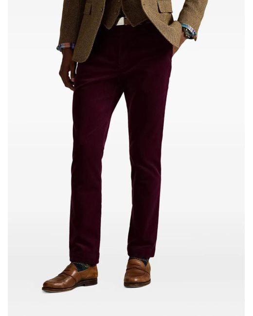 Polo Ralph Lauren Purple Straight-Leg Trousers for men