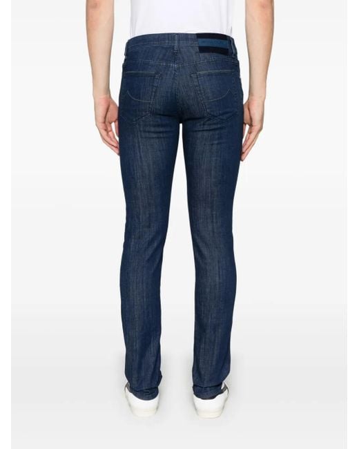 Jacob Cohen Blue Slim Fit Bard Jeans for men