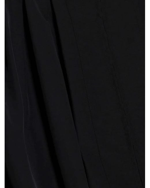 Jonathan Simkhai Black Jess Pleated Zip-Up Jacket