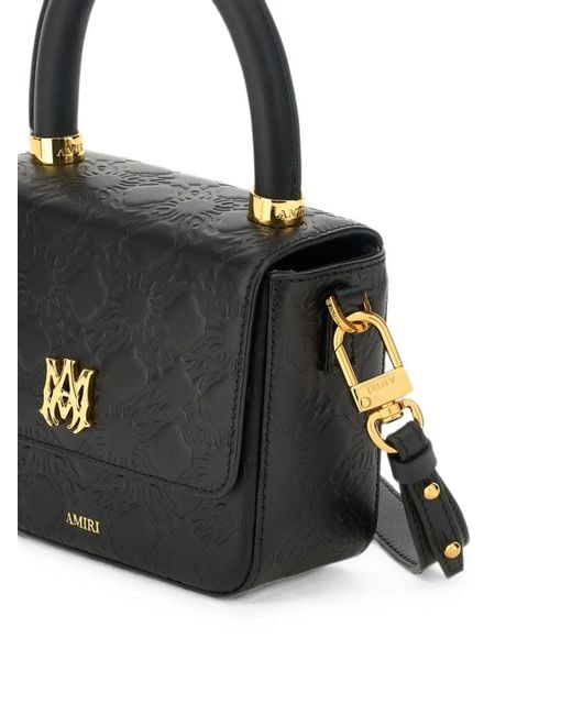 Amiri Black Sac À Main Micro Ma