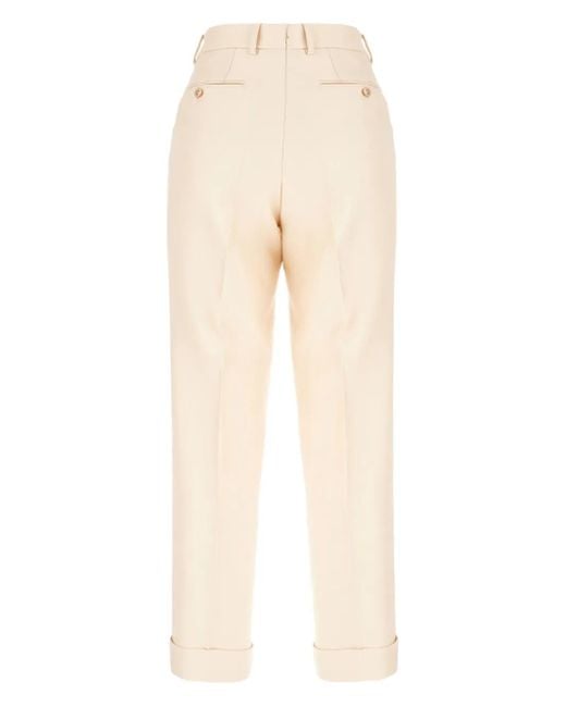 Tom Ford Natural Wool Trousers