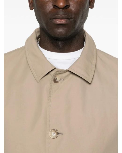 Tagliatore Natural Nolan Buttoned Pocket Coat for men