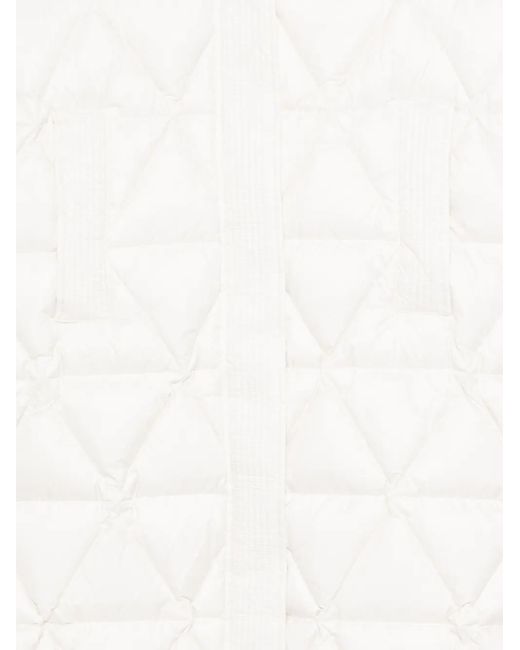 K-Way White Ruenne Coat