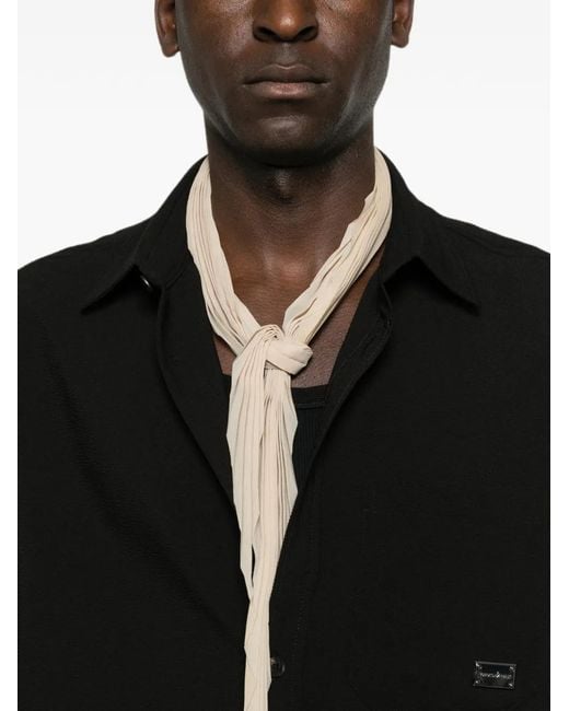 Emporio Armani Black Short-Sleeve Shirt for men